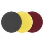 3 PC. 5" Foam Dual Action Polisher Variety Pad Set