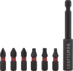 Nut Driver Set, Impact-Rated, 1/4-Inch X 1-Inch, 7-Pieces