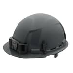 Gray Front Brim Hard Hat with 6pt Ratcheting Suspension