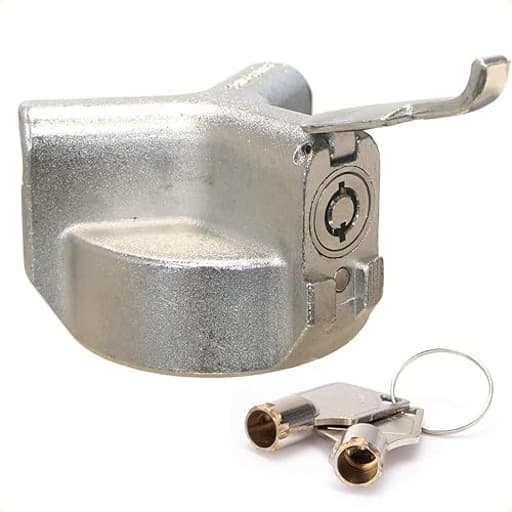 The Flow Security Systems Non-Vented Locking Cap for Heating Oil, Reefer, Transfer, and Above Ground Commercial Fuel Tanks | Prevents Theft & Fuel Vandalism | FSS 750 | Quick Fill Thread - 1CT