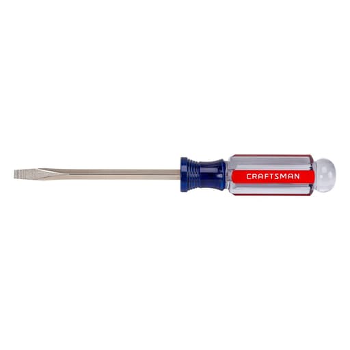 3/16-in x 4-in Slotted Acetate Screwdriver
