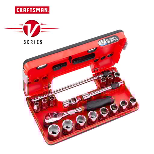 3/8 in Drive Metric 6-Point Tool Set (18 pc)