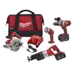 Cordless Lithium-Ion 4-Piece Combo Kit