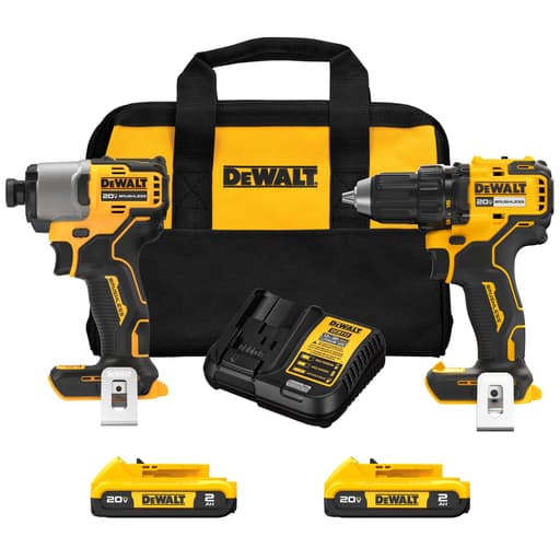 20V MAX Brushless Compact Drill/Driver and 1/4 in. Compact Impact Driver Combo Kit