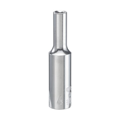 1/4-in Drive 4mm 6 Point Deep Socket