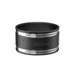 6 Dust Collection Fittings Rubber Noise Reduction Clamp for 6 Inch PVC Pipe/HVAC Inline Duct Fans and Carbon Filters/Duct Reducer