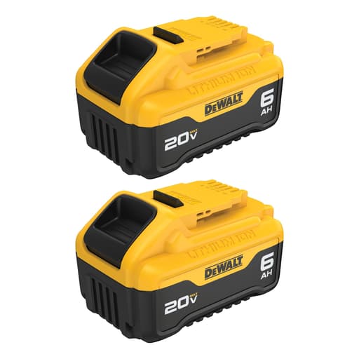 20V MAX 6Ah Battery (2 PK)