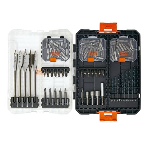 Screwdriver Bit Set and Drill Bit Set, 130-Piece