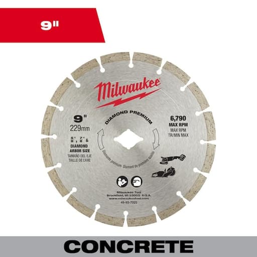 9" Diamond Premium Segmented Cutting Blade