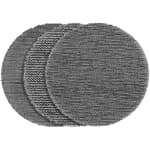 3" Assorted 80, 120, 180 Grit Mesh Sanding Discs with Tear Resistant Mesh