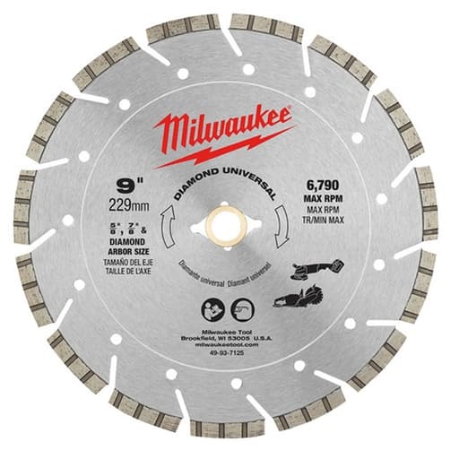 9" Diamond Universal Cutting Blade
