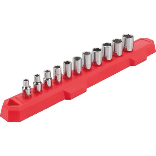 1/4-in Drive Metric 6 Point Socket Set