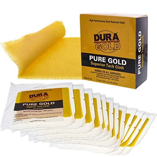 - Pure Gold Superior Tack Cloth (Pack of 12), Woodworking, Automotive Paint, Tack Cloth Autobody Painting, Painters Cloths, Dust Rags, Stain Rags, Wood Staining Pads, Tac Cloths, Tacky Towel