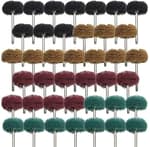 40 Pack 1 inch Abrasive Wheel Buffing Polishing Wheel Set for Rotary Tool - 25mm…