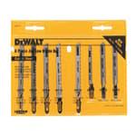8-Piece T-Shank Jig Saw Blade Set