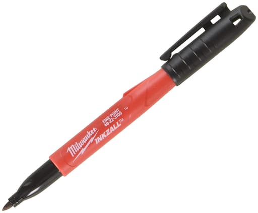 INKZALL Black Fine Point Marker