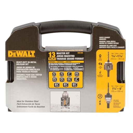 13-Piece 2X Master Bi-Metal Holesaw Kit