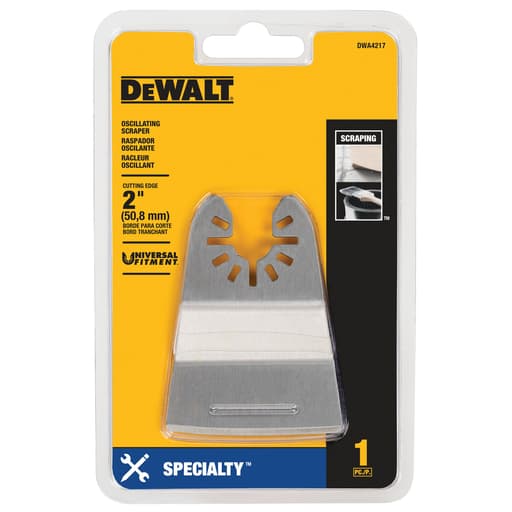Oscillating Rigid Scraper Blade