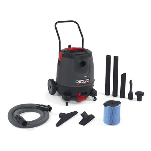 16 Gallon Motor-On-Bottom Wet/Dry Shop Vac