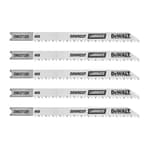 4-inch U-shank laminate down-cutting jig saw blade (5-pack)