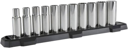 1/2-in Drive SAE 12 Point Deep Socket Set