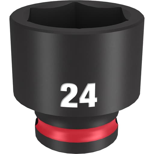 SHOCKWAVE Impact Duty 3/8 Drive 24MM Standard 6 Point Socket