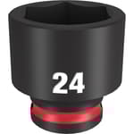 SHOCKWAVE Impact Duty 3/8 Drive 24MM Standard 6 Point Socket