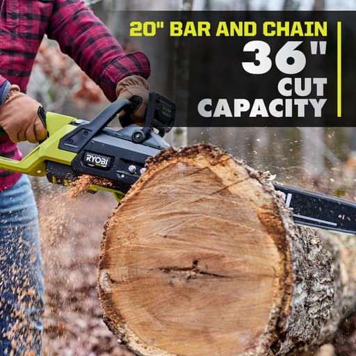 HP Brushless 20" Chainsaw Kit