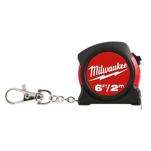 6ft / 2m Keychain Tape Measure