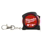 6ft / 2m Keychain Tape Measure