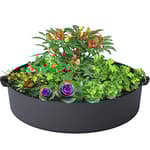 15 Gallon Plant Grow Bags, Round Fabric Raised Garden Beds Planter Pots with 2 Handles,Durable Breathe Cloth Planting Bed Gardening Container to Grow Vegetables for Outdoor Plants