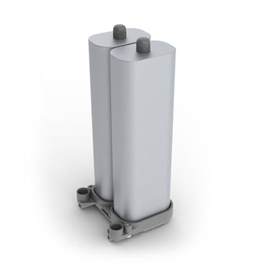 One G4 Replacement Column Pair - Oxygen Accessories - Two Removable Metal Columns - 0.63 lb., 2.21 in. W x 2.37 in. L x 5.50 in. H