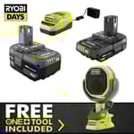 18V ONE+ Lithium Starter Kit with Free VERSE™ Clamp Speaker