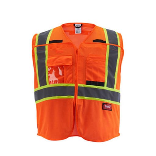Class 2 High Visibility Mesh Safety Vest - L/XL (CSA)