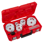 12 PC HOLE DOZER™ Plumber's Large Diameter Hole Saw Kit