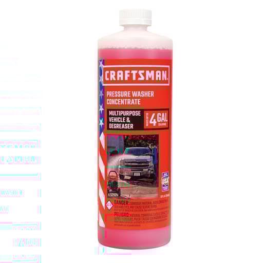 Multipurpose Vehicle and Degreaser Pressure Washer Concentrate