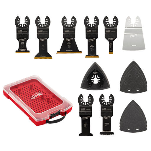 OPEN-LOK Multi-Tool Blade Variety Kit with Modular Case