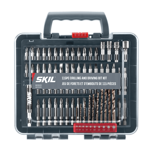 115 Piece Drilling and Driving Bit Kit