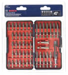 47-Piece High-Carbon Steel Hex Shank Screwdriver Bit Set