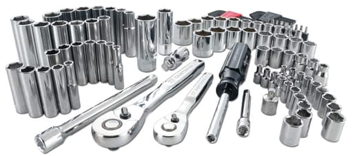 1/4-in And 3/8-in Drive Mechanics Tool Set