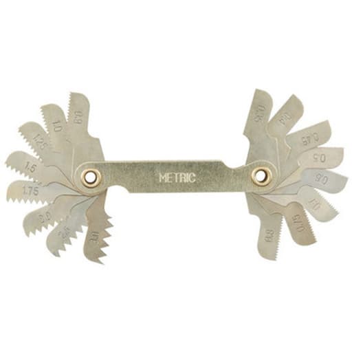 Metric Thread Pitch Gauge