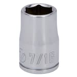 3/8 Dr 6-Point Shallow Socket 7/16