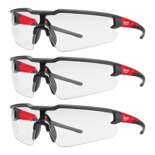Safety Glasses - Clear Anti-Scratch Lenses