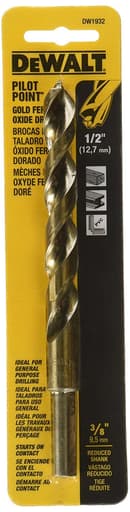 1/2" Pilot Point drill bit (bulk)