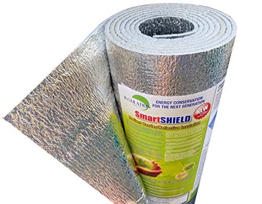 SmartSHIELD -3mm 48inx10ft ReflectiveINSULATION roll, Foam Core Radiant Barrier, ThermalINSULATION Shield - Engineered Foil