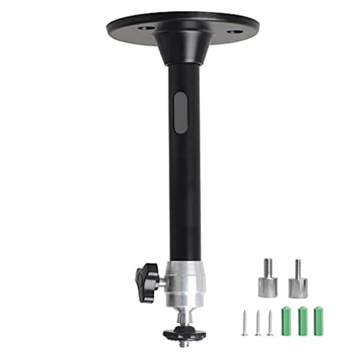 Mini Ceiling Wall Projector Mount Stand Compatible with QKK, DR.J, DBPOWER, Anker, VANKYO, AAXA, Jinhoo, PVO, TMY, AuKing and Most Other Mini Projector