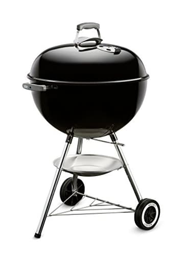 Original Kettle Charcoal Grill for Outdoor Cooking and Barbecue, 22-Inch, Black