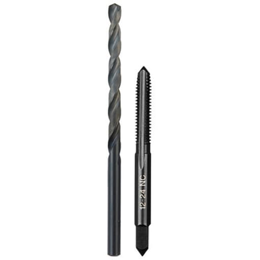 Straight Flute Plug Tap and #16 Drill Bit