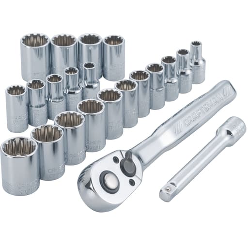 1/4-in 6 Point Universal Socket Set