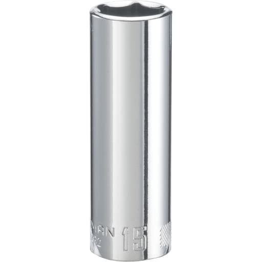 3/8-in Drive 15mm 6 Point Deep Socket
